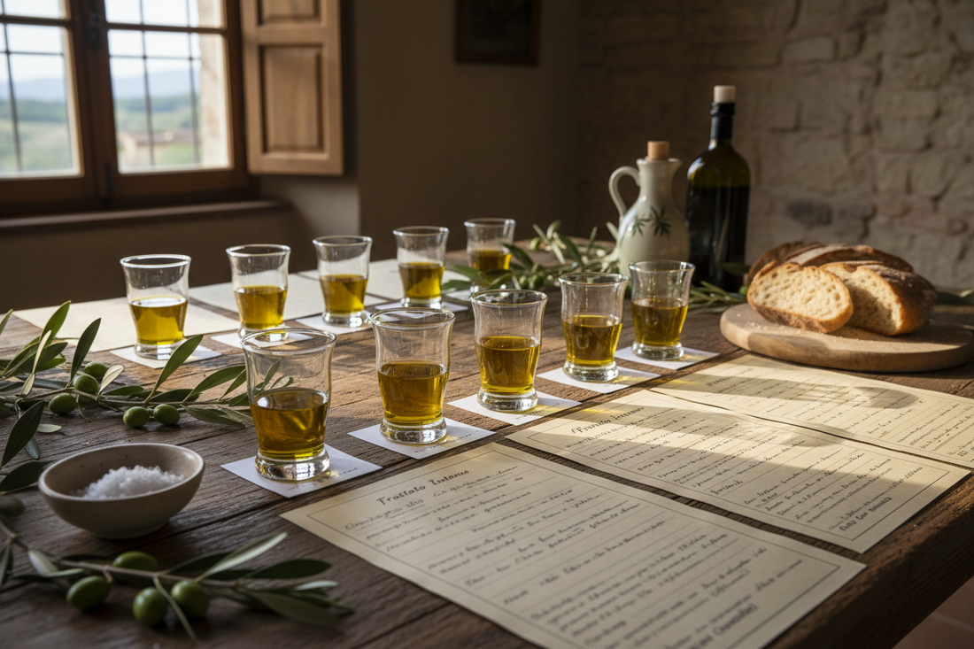 Come assaggiare un olio extravergine di oliva